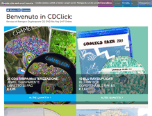 Tablet Screenshot of cdclick.it