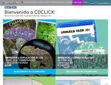 Tablet Screenshot of cdclick.es